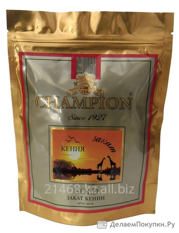 Чай CHAMPION Kenya Sunset черный гранулированный 200 г